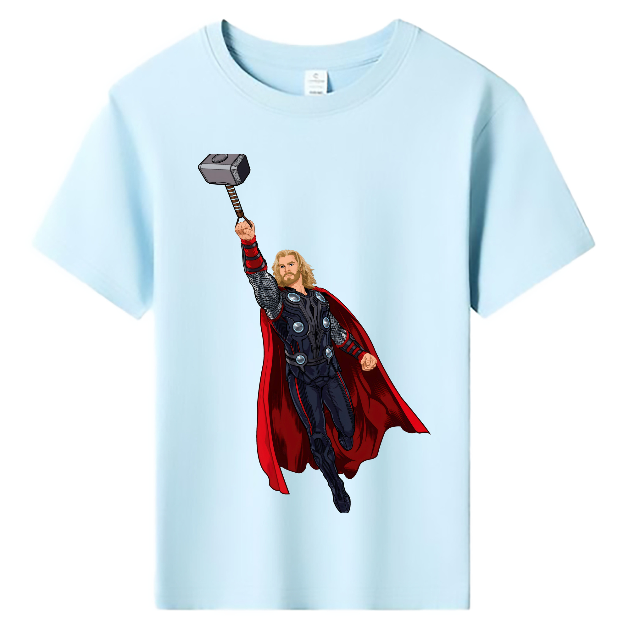 （画像用） アベンジャーズ The Avengers 綿100％キッズTシャツ（フロントプリント）